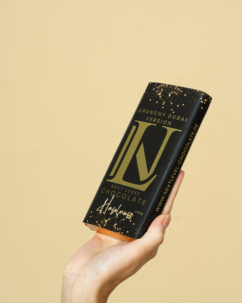 NextLevel Chocolate – Haselnuss ( Crunchy Dubai Version)